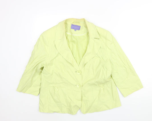 Womens UK Size 18 Autonomy Green Jacket