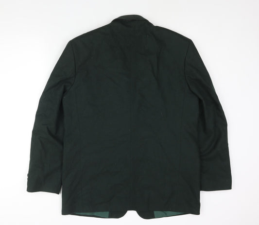 Mens UK Size 40 Burton Regular Green Suit Jacket