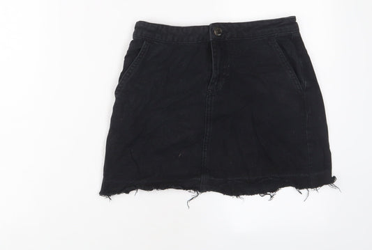 Womens UK Size XS BDG A-Line Denim Skirt