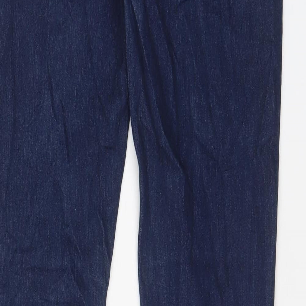 Womens UK Size 28 H&M Regular Fit Skinny Blue Jeans