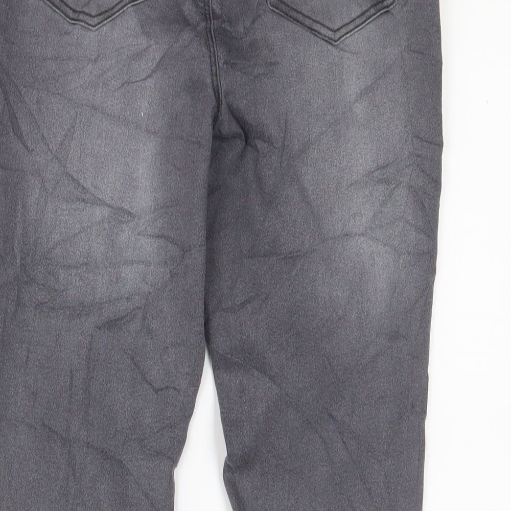 Womens UK Size 6 Papaya Regular Fit Jegging Grey Jeans