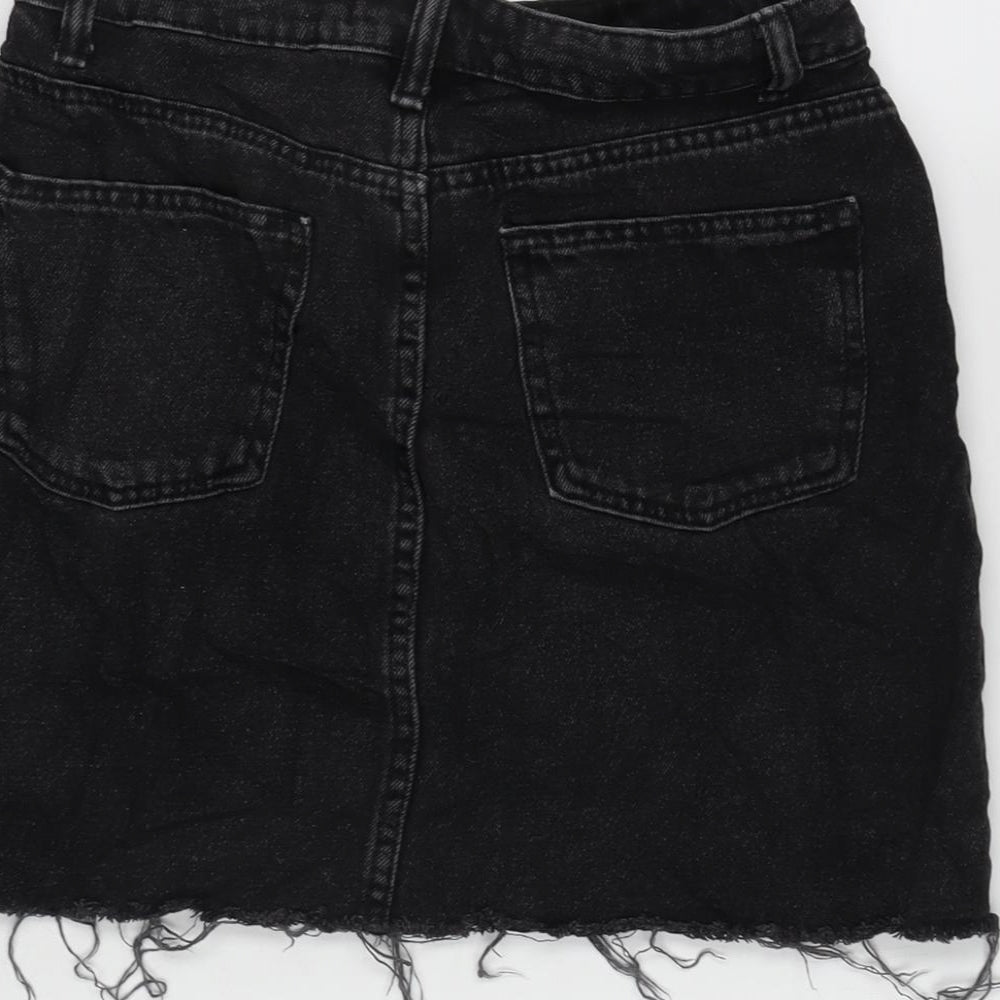 Womens UK Size 6 Denim & Co. A-Line Denim Skirt