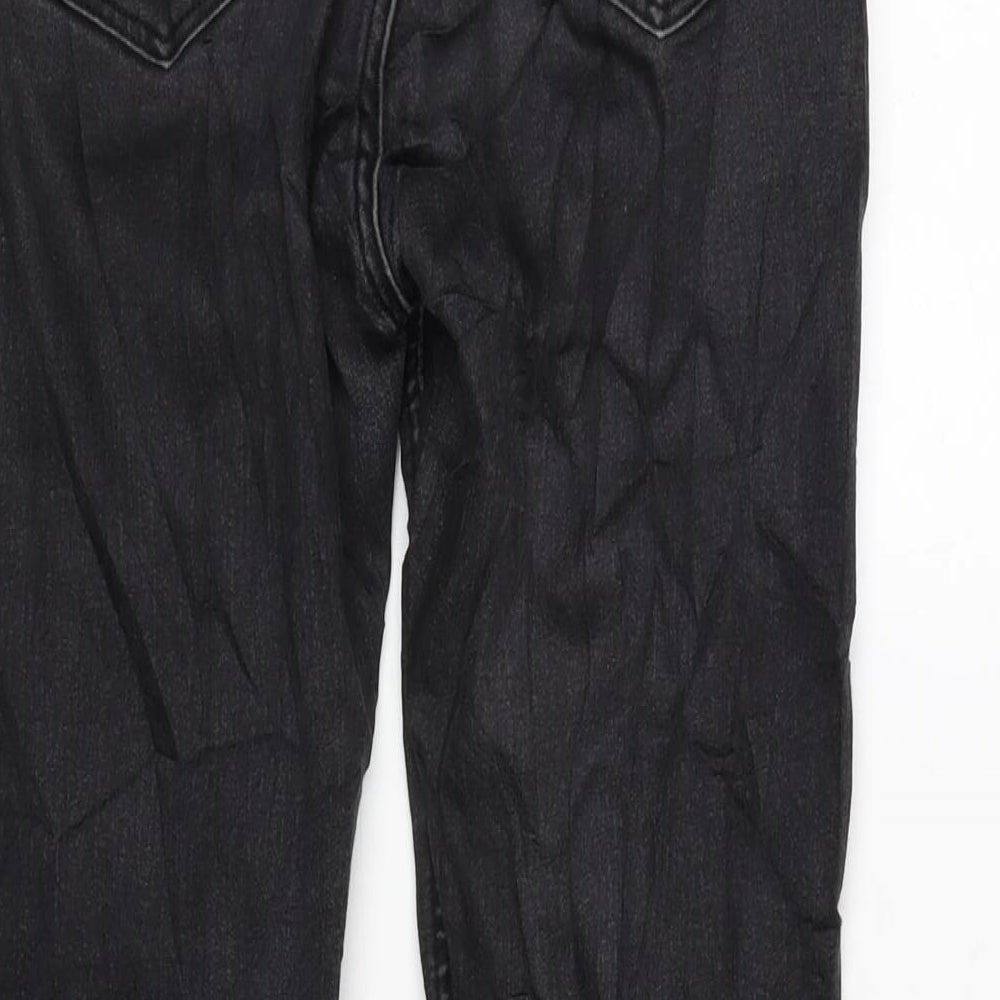 Womens UK Size 10 H&M Regular Fit Tapered Grey Jeans