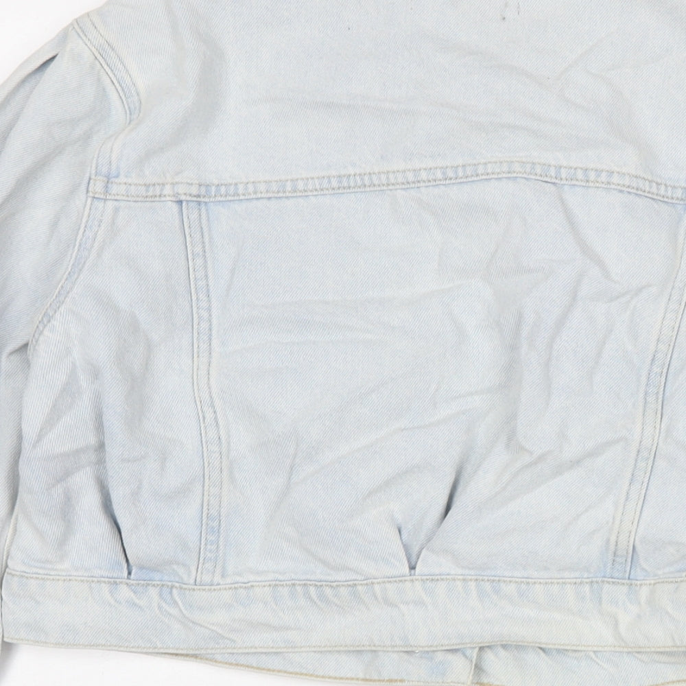 Womens UK Size 10 New Look Blue Jacket