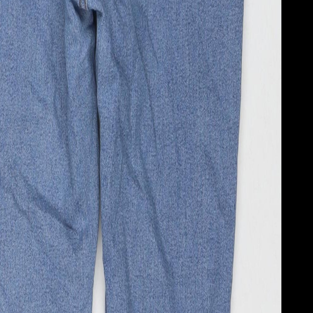 Bershka Womens Blue Cotton Jegging Jeans Size 30 in L27 in Regular