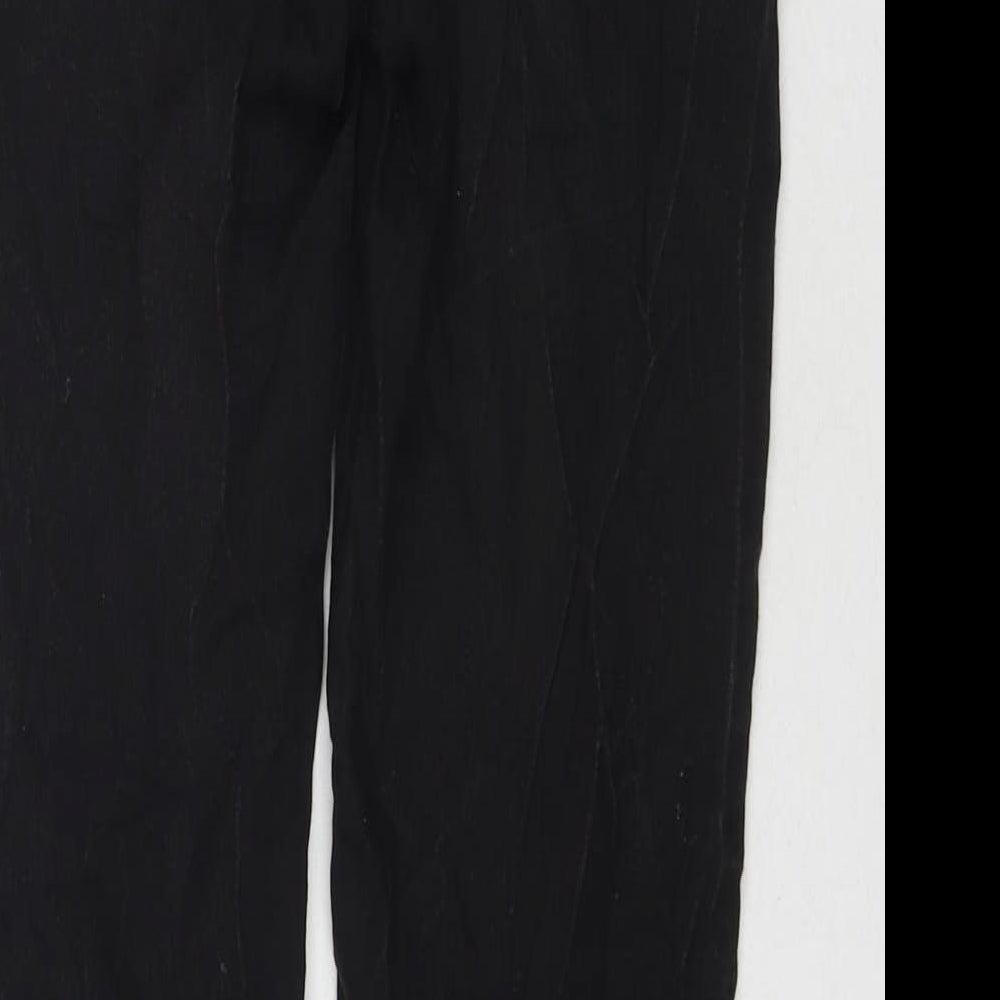 Denim & Co. Womens Black Cotton Skinny Jeans Size 8 L24 in Regular Zip