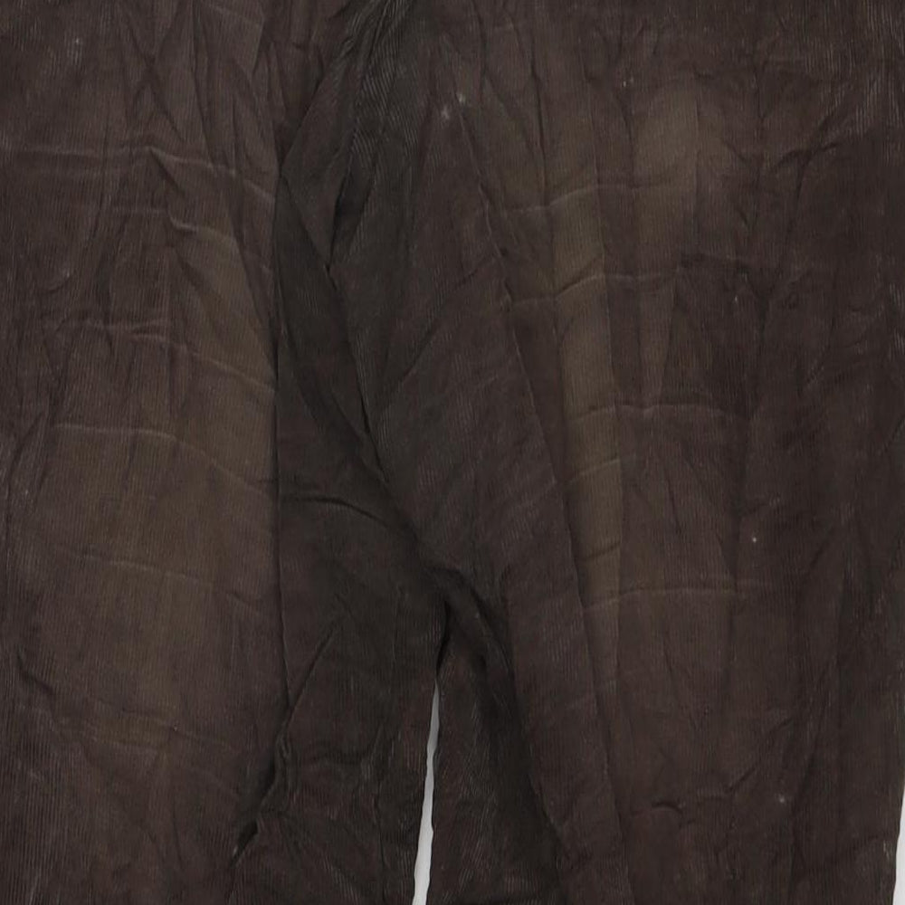 Marks and Spencer Mens Beige Cotton Straight Jeans Size 34 in L29 in Regular Zip