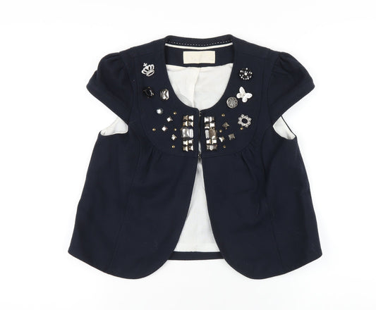 Womens UK Size 10 River Island Blue Jacket