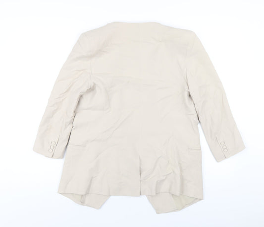 Womens UK Size 8 French Connection Beige Jacket