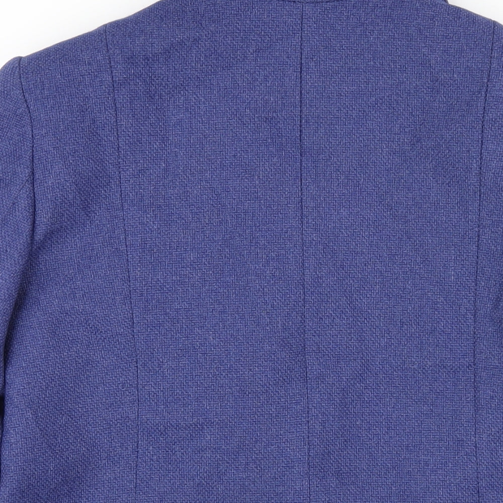 Womens UK Size 12 EWM Blue Pea Coat