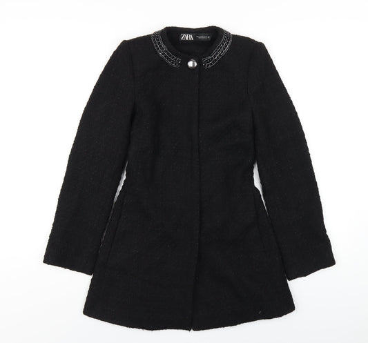 Womens UK Size XS Zara Black Jacket