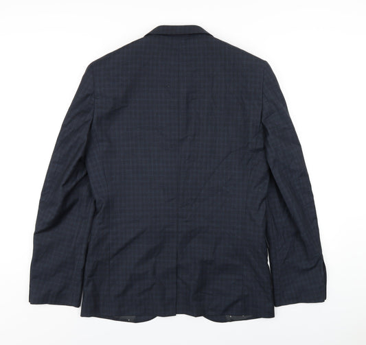 Mens UK Size 38 NEXT Regular Blue Suit Jacket