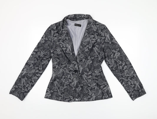 Womens UK Size 12 Oasis Black Jacket