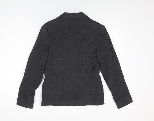 Womens UK Size 10 Dorothy Perkins Grey Jacket