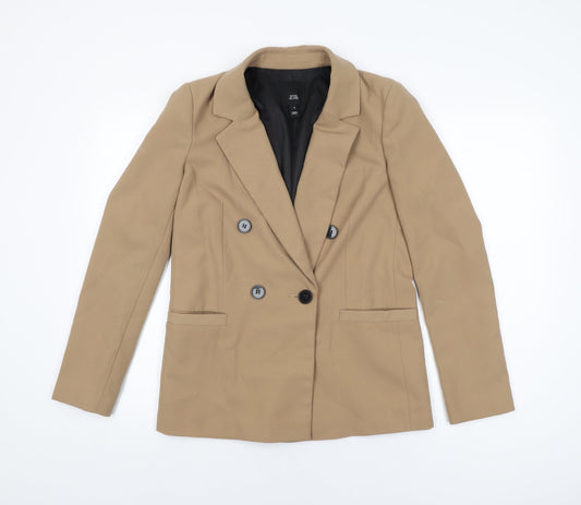 Womens UK Size 8 River Island Beige Jacket