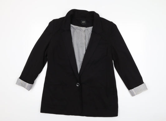 Womens UK Size L Oasis Black Jacket