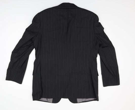 Mens UK Size 42 Marks and Spencer Regular Black Suit Jacket