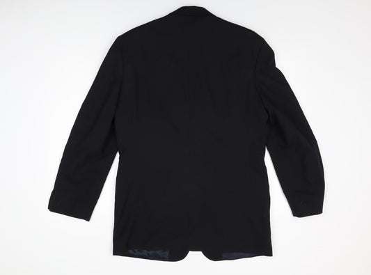 Mens UK Size 40 Marks and Spencer Regular Black Suit Jacket