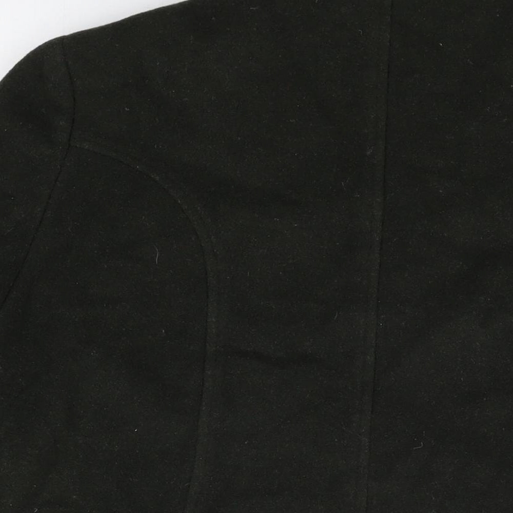 Womens UK Size 12 EWM Green Overcoat
