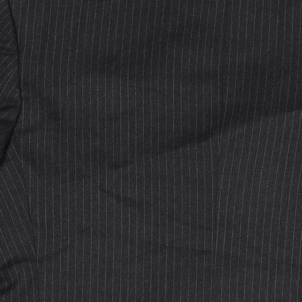 Mens UK Size 42 Debenhams Regular Black Suit Jacket