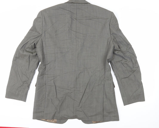 Mens UK Size 40 Marks and Spencer Regular Green Suit Jacket