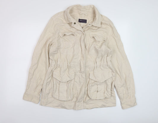 Womens UK Size 10 Marks and Spencer Beige Jacket
