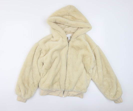 Womens UK Size S Topshop Ivory Jacket