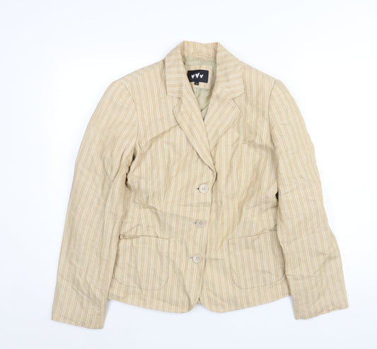 Womens UK Size 12 Per Una Beige Jacket