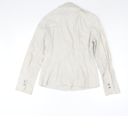 Womens UK Size 10 Per Una Beige Jacket
