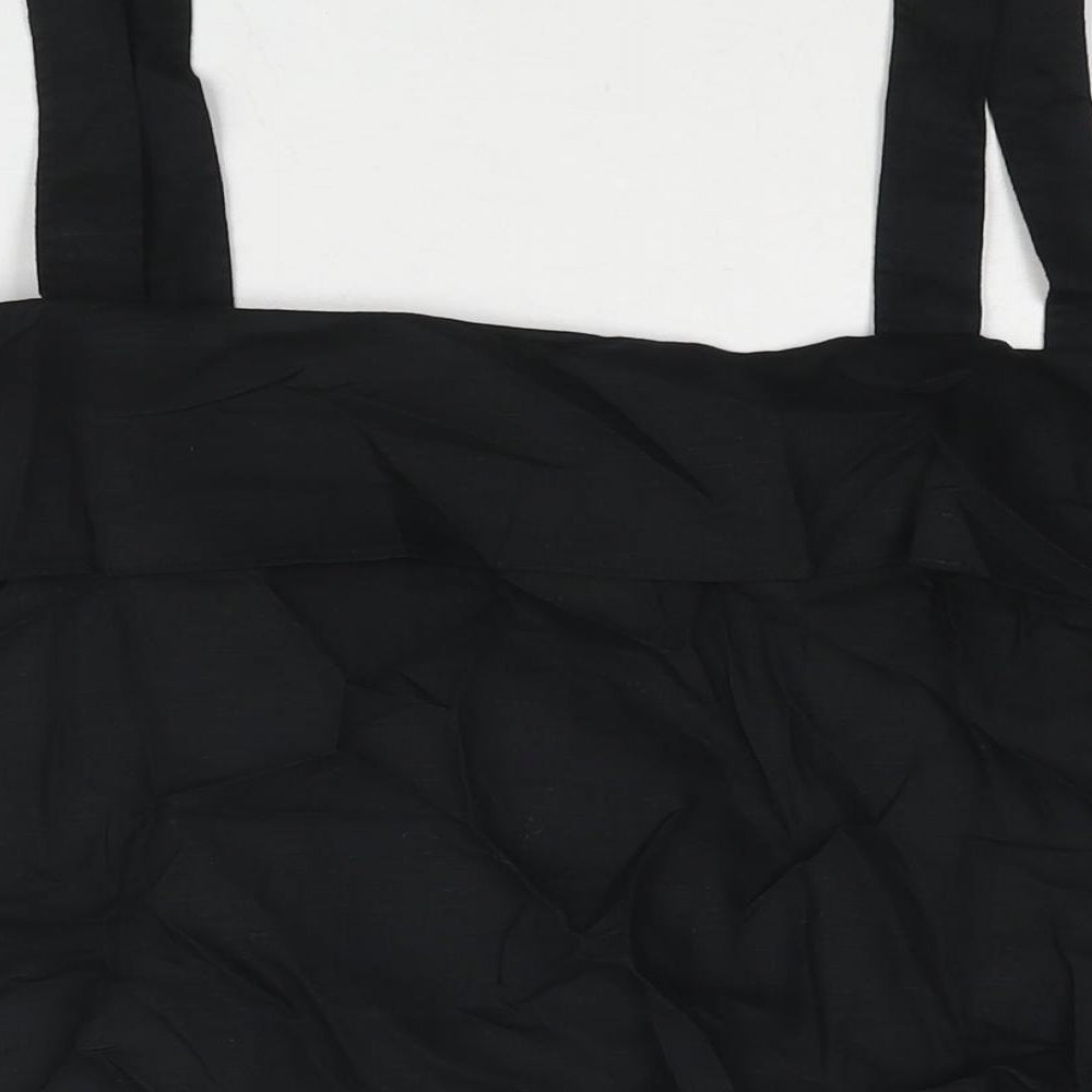 Womens UK Size 22 Marks and Spencer Black Camisole Blouse