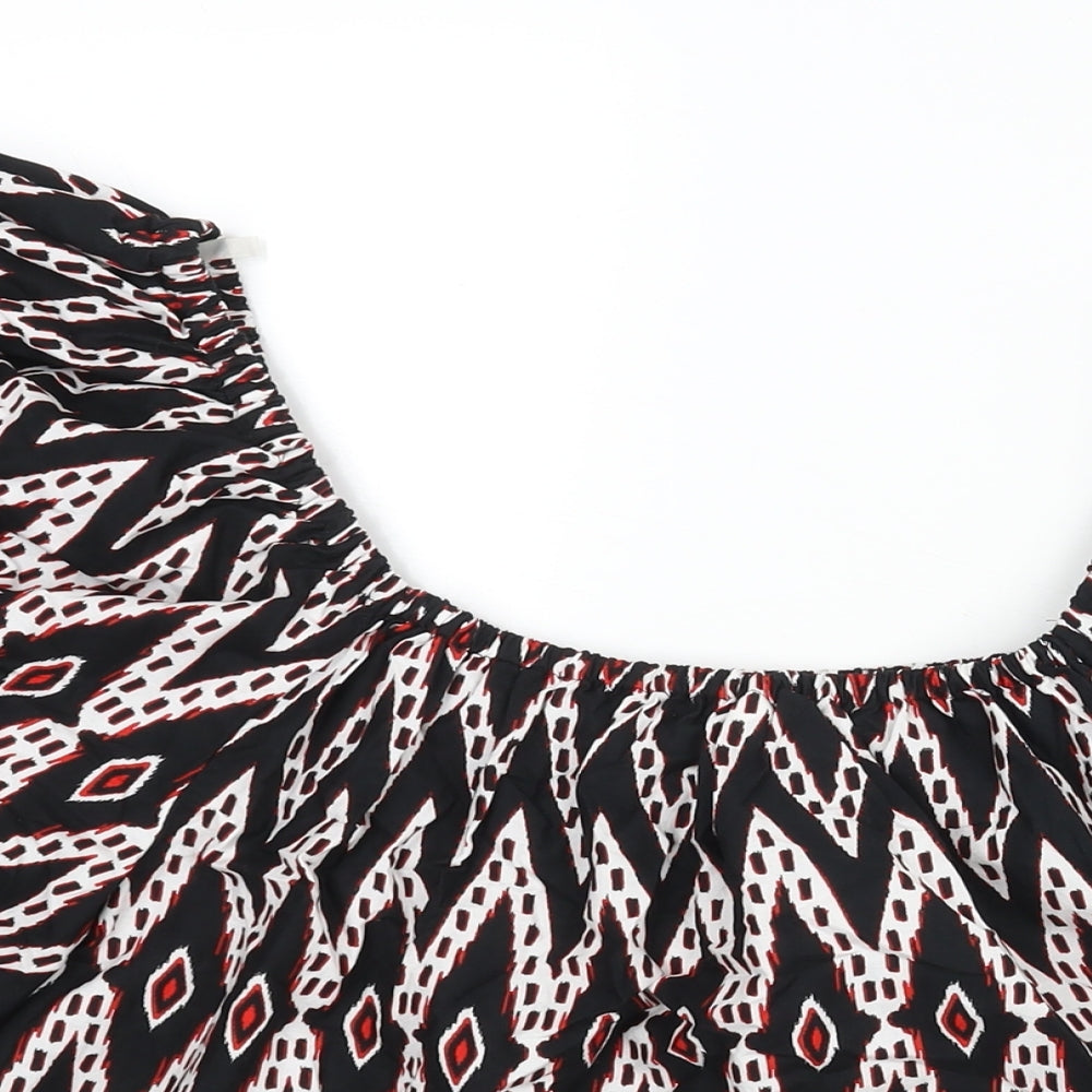 Womens UK Size 20 Marks and Spencer Multicoloured Basic Blouse