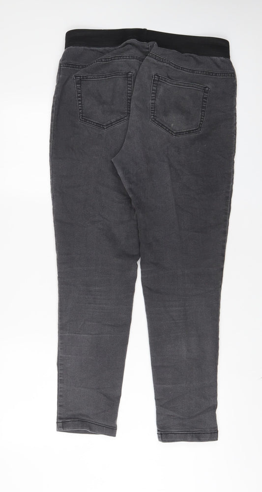 Womens UK Size 14 Marks and Spencer Regular Fit Jegging Grey Jeans