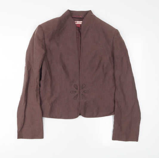 Womens UK Size 12 Monsoon Brown Jacket