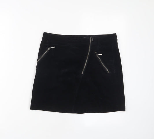 Womens UK Size 8 NEXT A-Line Corduroy Skirt