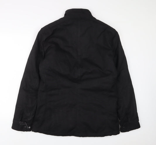 Mens UK Size M Marks and Spencer Black Jacket