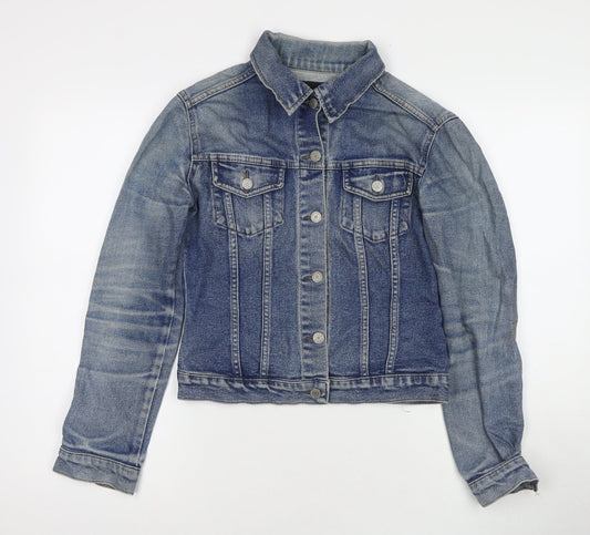 Womens UK Size 10 Warehouse Blue Jacket
