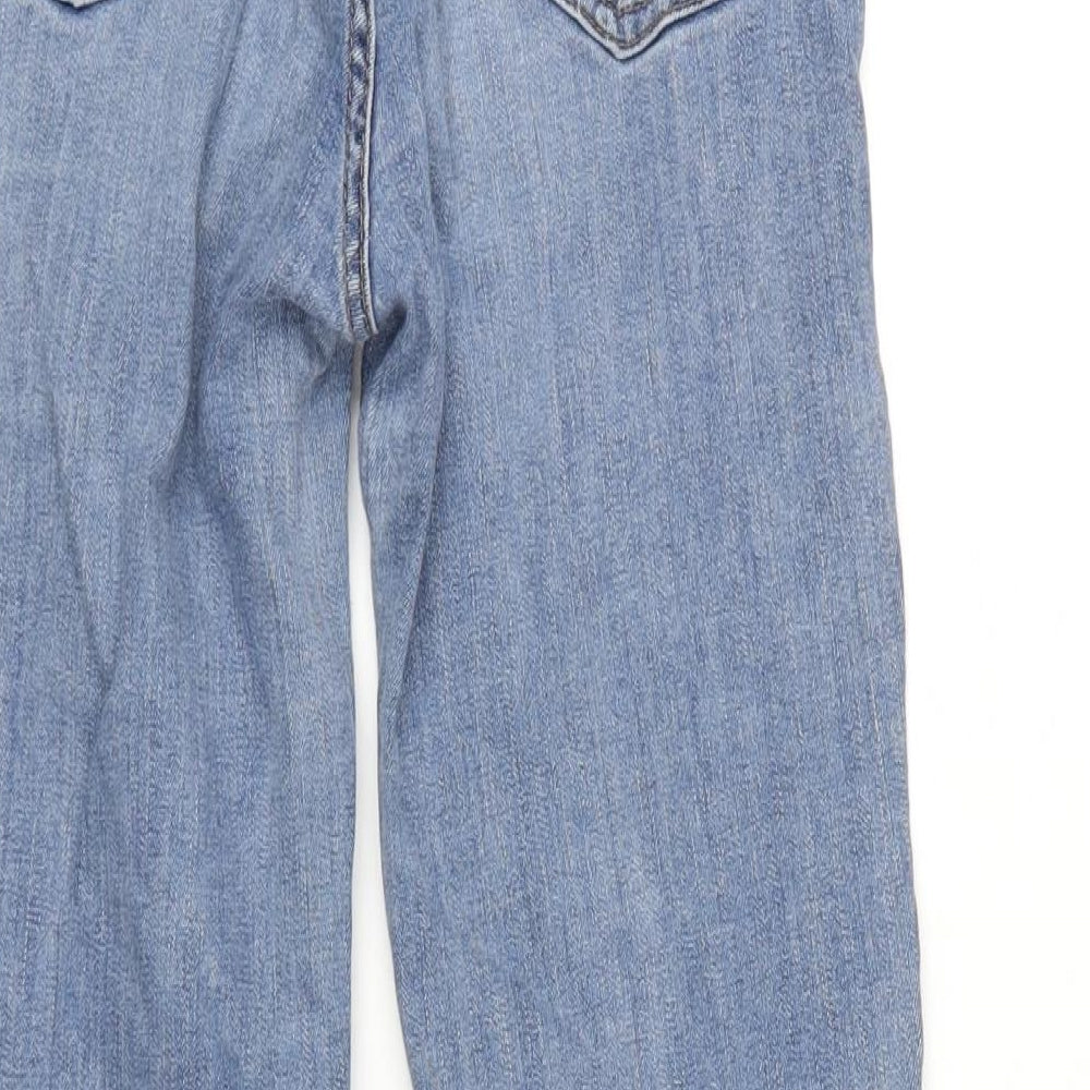 BDG Womens Blue Cotton Flared Jeans Size 27 in L32 in Regular Zip