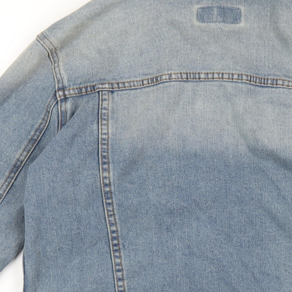 ASOS Mens Blue Jacket Size XS Button