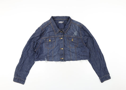 Womens UK Size 16 Dorothy Perkins Blue Jacket