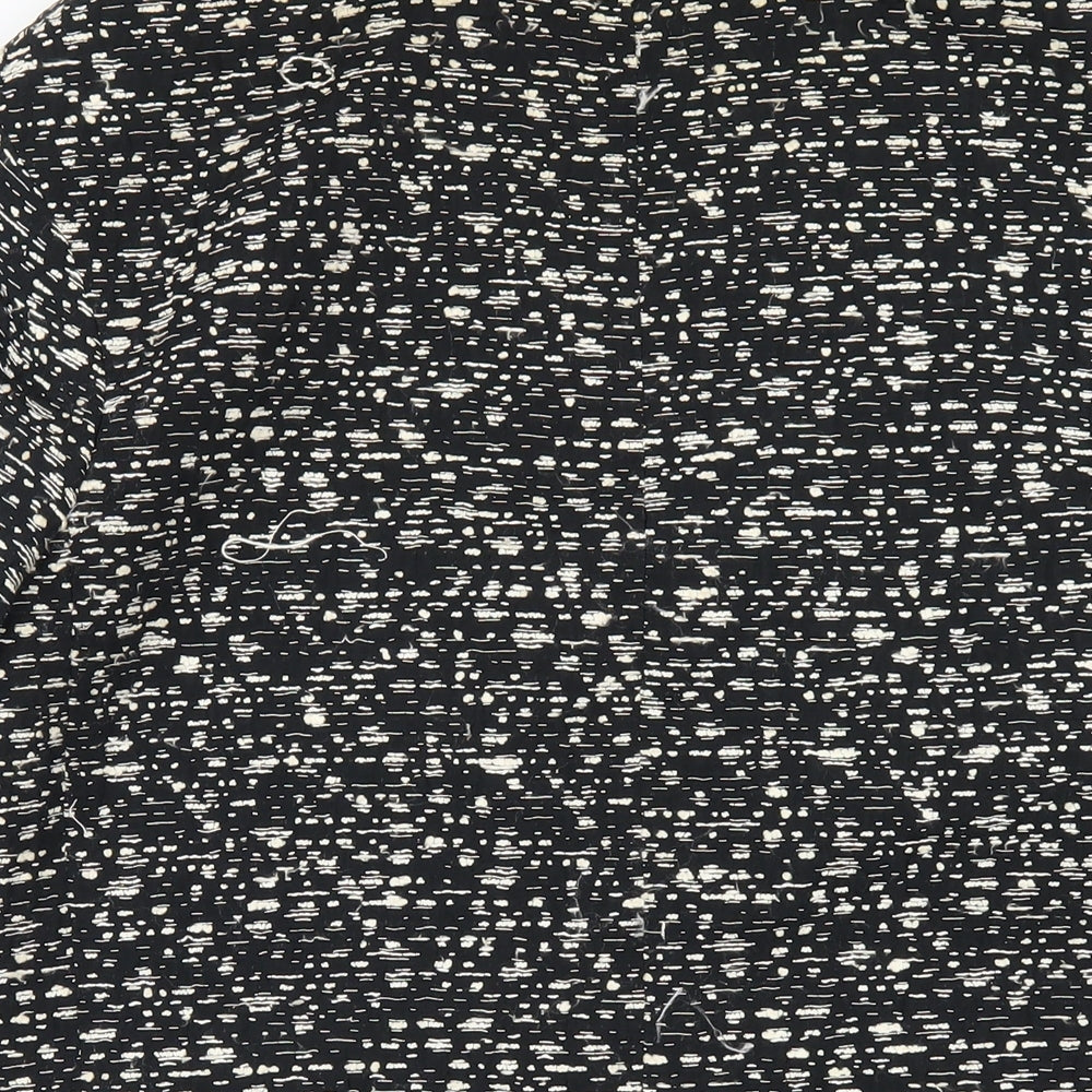 Autograph Womens Black Jacket Coat Size 8 Hook & Eye