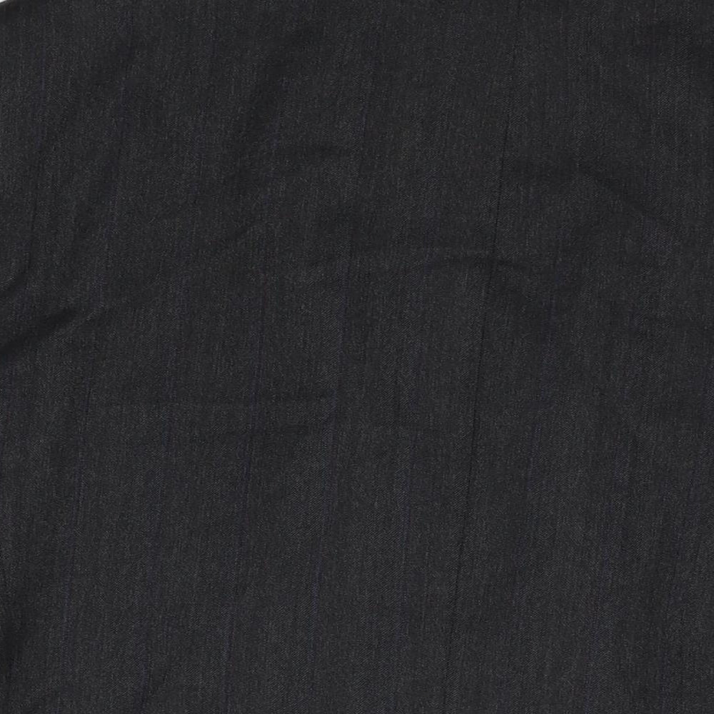 Angelo Litrico Mens Grey Polyester Jacket Suit Jacket Size 40 Regular