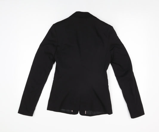 Womens UK Size S Bershka Black Jacket