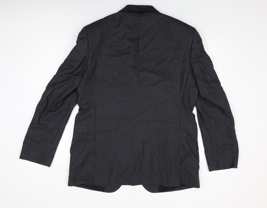 Mens UK Size 42 Marks and Spencer Regular Black Suit Jacket