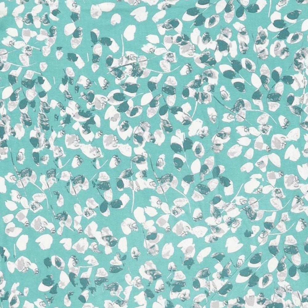 Marks and Spencer Womens Green Geometric Viscose Swing Skirt Size 18