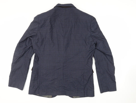 Mens UK Size 44 NEXT Regular Blue Suit Jacket