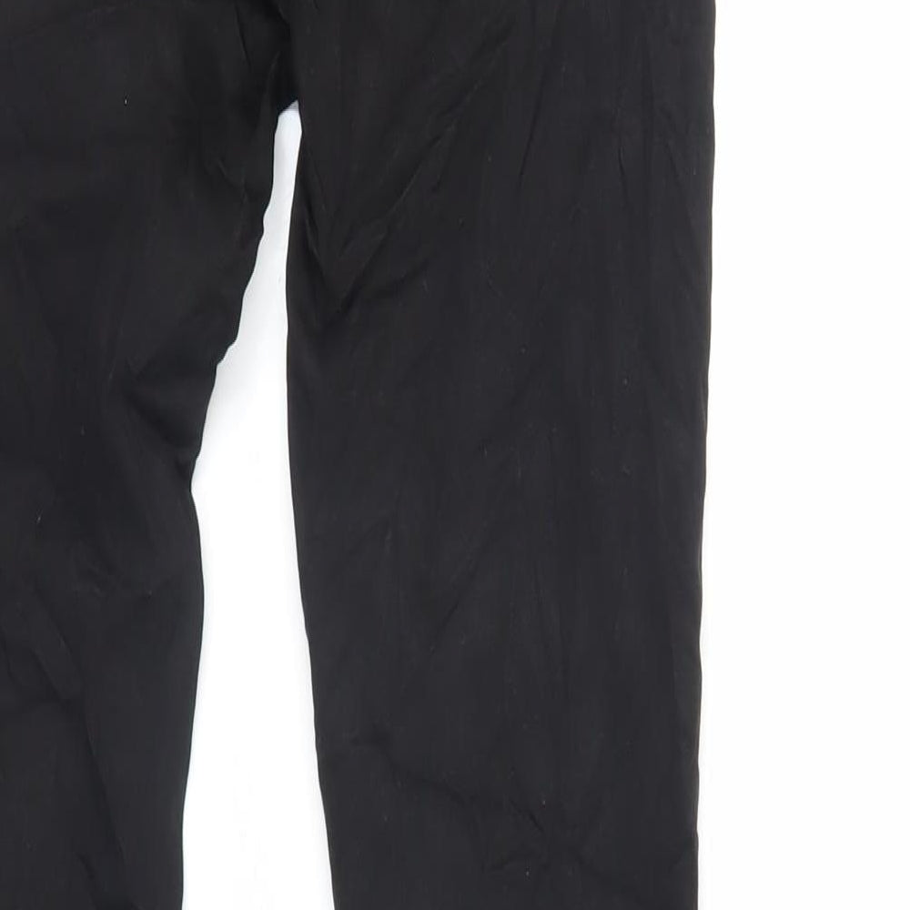 Zara Womens Black Cotton Skinny Jeans Size 10 L30 in Regular Zip