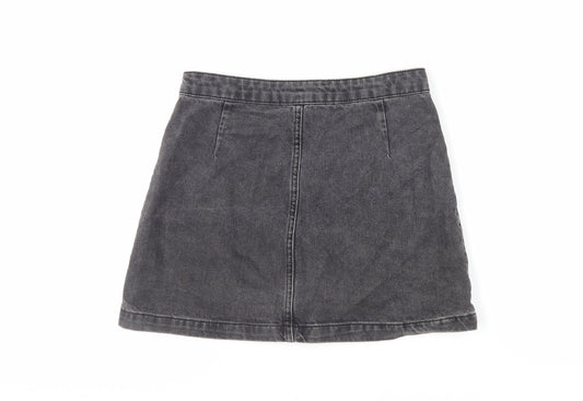 Womens UK Size 28 in Topshop Mini Denim Skirt