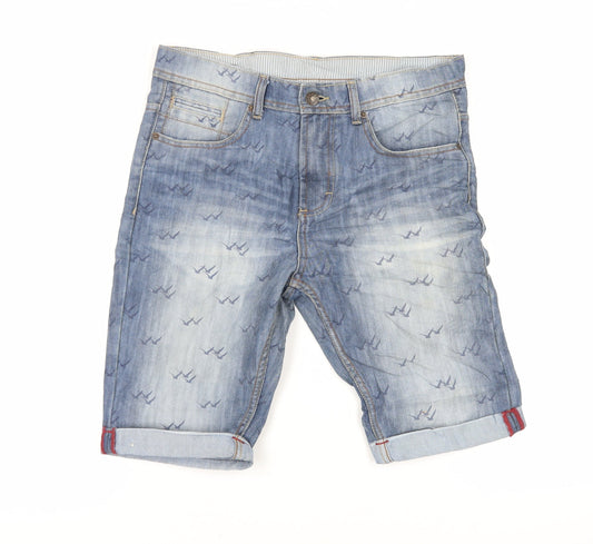 Mens UK Size 32 in Denim & Co. Regular Fit Chino Shorts