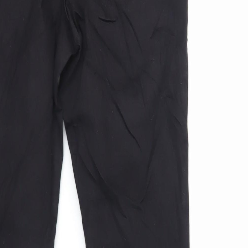 Per Una Womens Black Cotton Skinny Jeans Size 10 L27 in Regular Zip