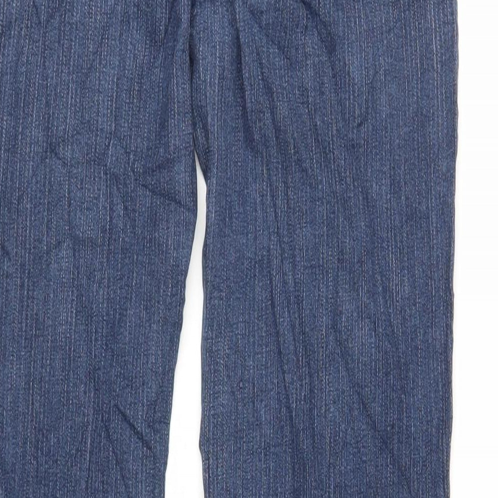 Womens UK Size 28 in NYDJ Regular Fit Bootcut Blue Jeans